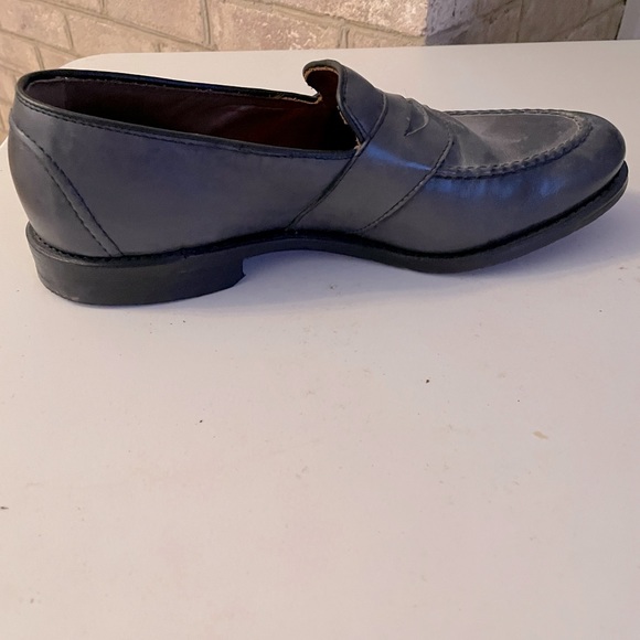 Men’s Allen Edmonds Randolph Penny Loafers 10.5 DcGrey Dress Shoes - Picture 4 of 9